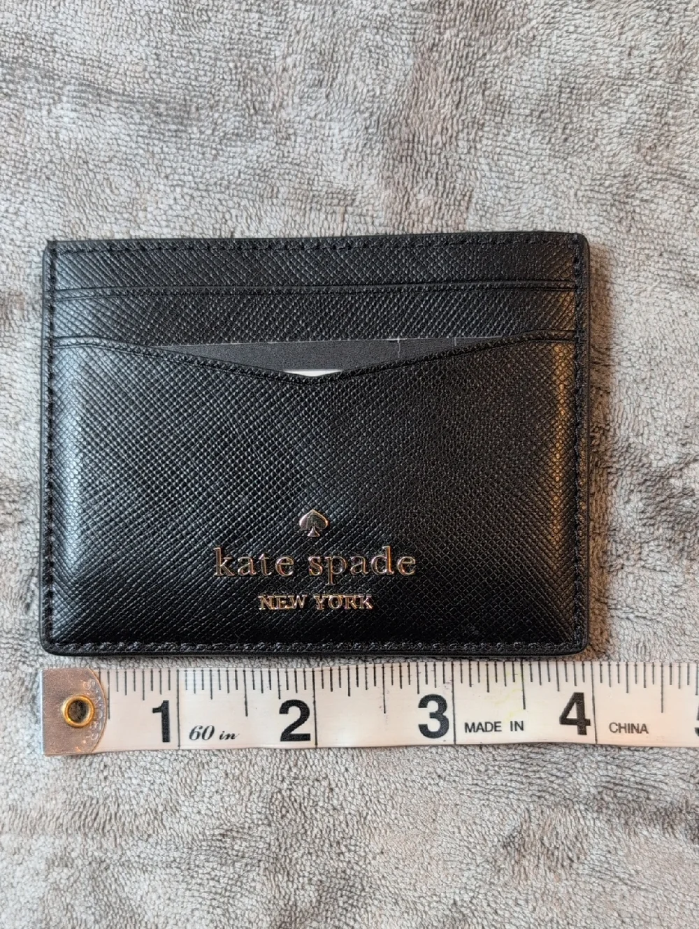 Kate Spade New York Leather Staci small slim card case